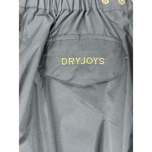 FootJoy DryJoys Men's Golf Rain Pants Black Waterproof Windproof Size XL - Picture 4 of 8